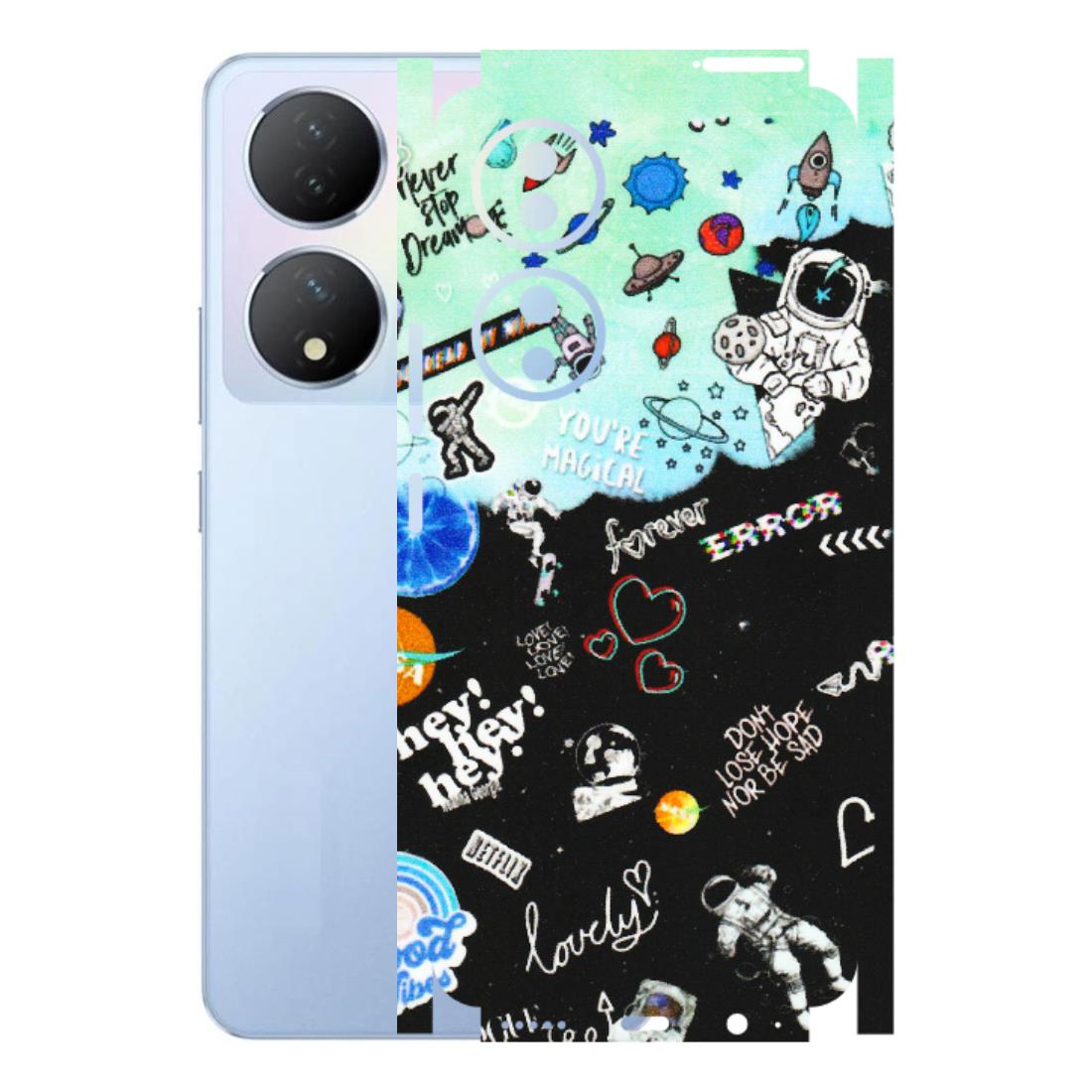 VIVO Y Series Phone Skins (All Models) - Living In A Space Dream - Matte Finish (M-46) Vivo Y100A