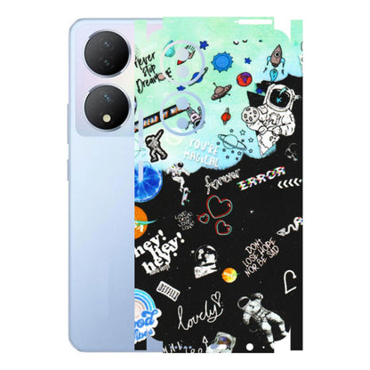 VIVO Y Series Phone Skins (All Models) - Living In A Space Dream - Matte Finish (M-46) Vivo Y100A