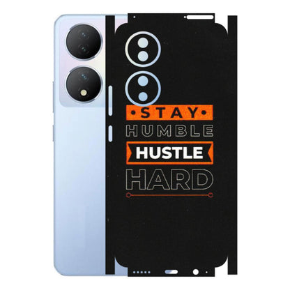 VIVO Y Series Phone Skins (All Models) - Stay Humble Stay Hard - Matte Finish (M-48) Vivo Y100A