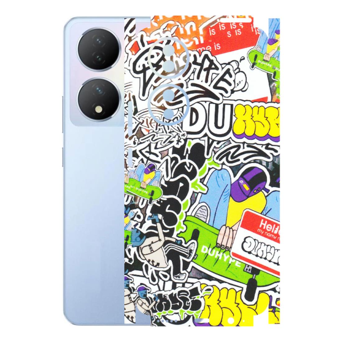 VIVO Y Series Phone Skins (All Models) - Dope Graffiti - Matte Finish (M-61) Vivo Y100A