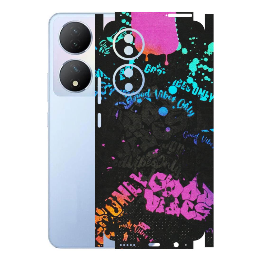 VIVO Y Series Phone Skins (All Models) - Majestic Black Vibes - Matte Finish (M-62) Vivo Y100A