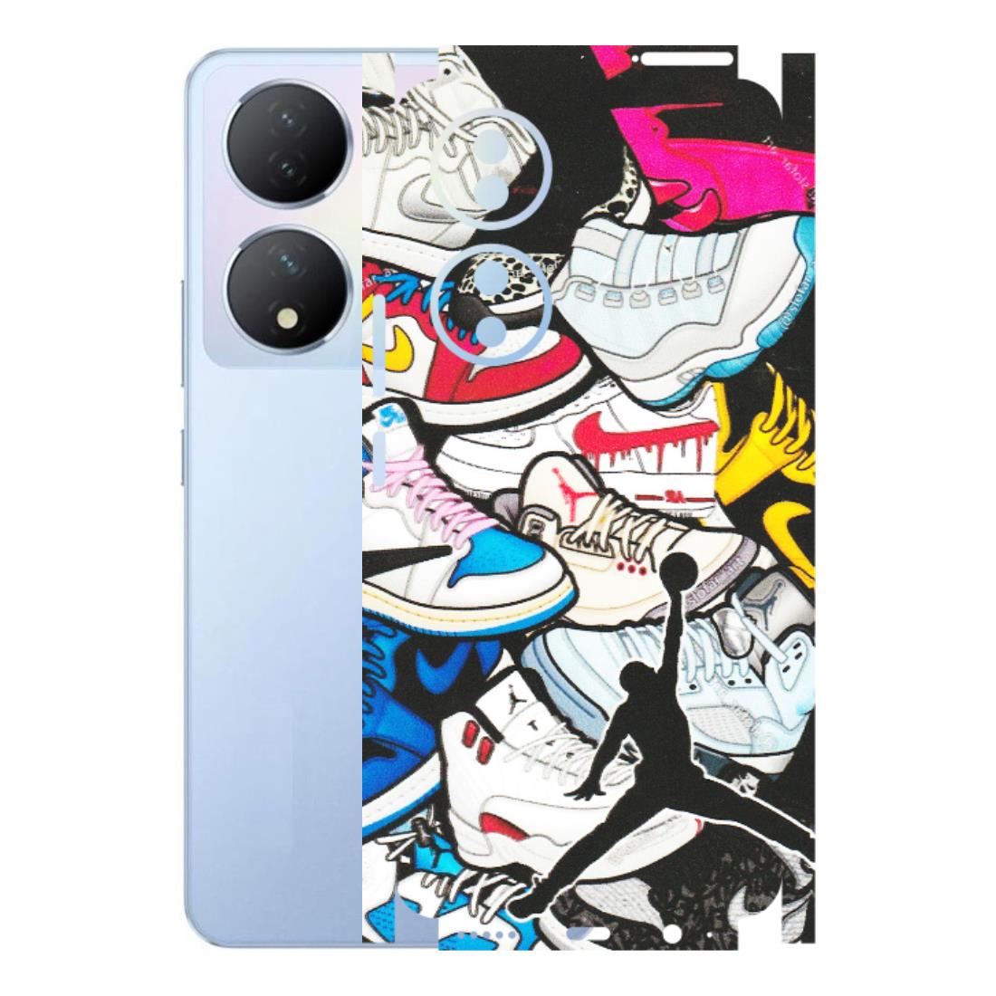 VIVO Y Series Phone Skins (All Models) - Jordan Sneakers Fan - Matte Finish (M-80) Vivo Y100A
