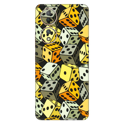 VIVO Y Series Phone Skins (All Models) - Dices Of Life - 3D Embossed Finish (L-04) Vivo Y100 (5G)