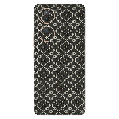 VIVO Y Series Phone Skins (All Models) - Black G Print - 3D Embossed Finish (L-109) Vivo Y100 (5G)