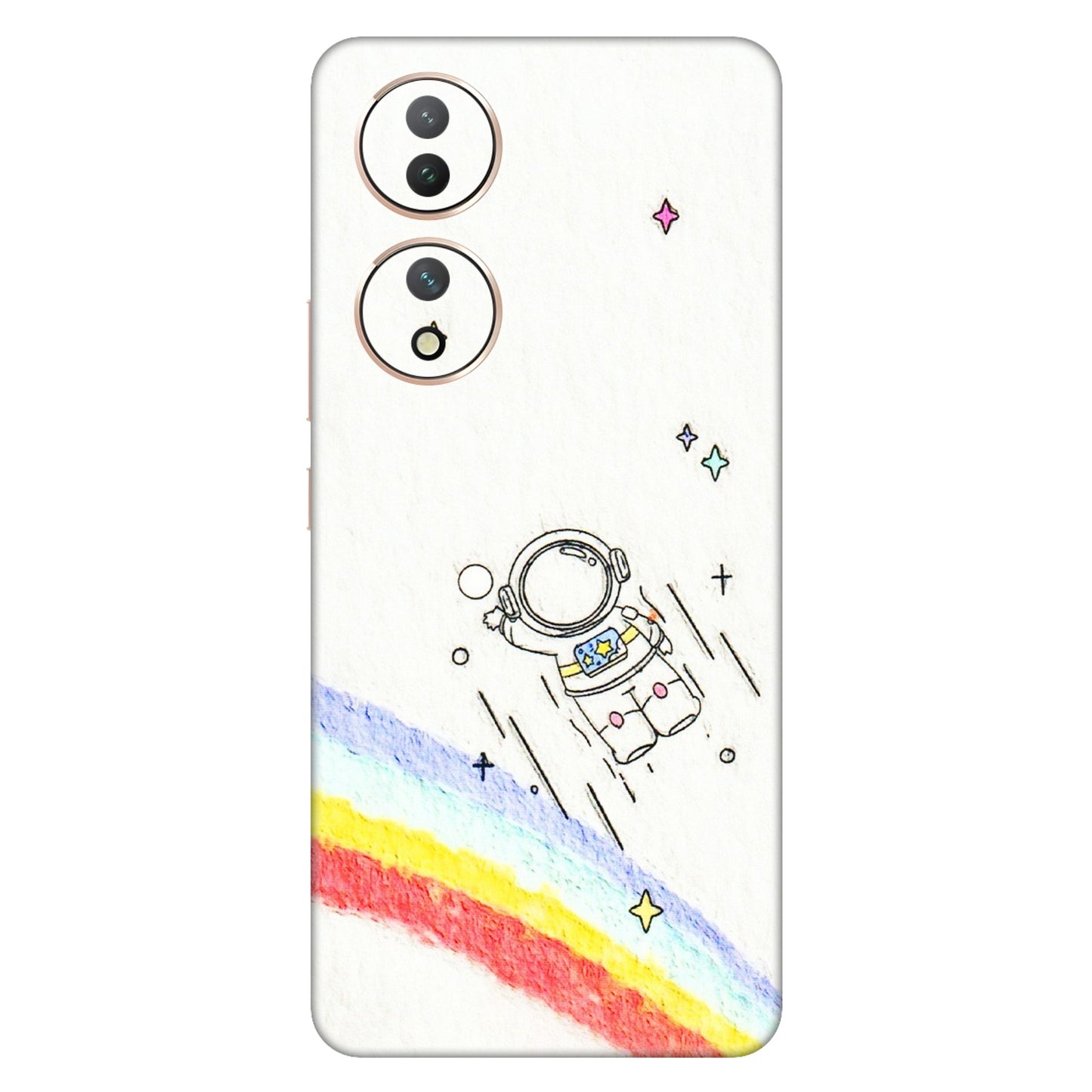 VIVO Y Series Phone Skins (All Models) - Milkyway Astronaut - 3D Embossed Finish (L-110) Vivo Y100 (5G)
