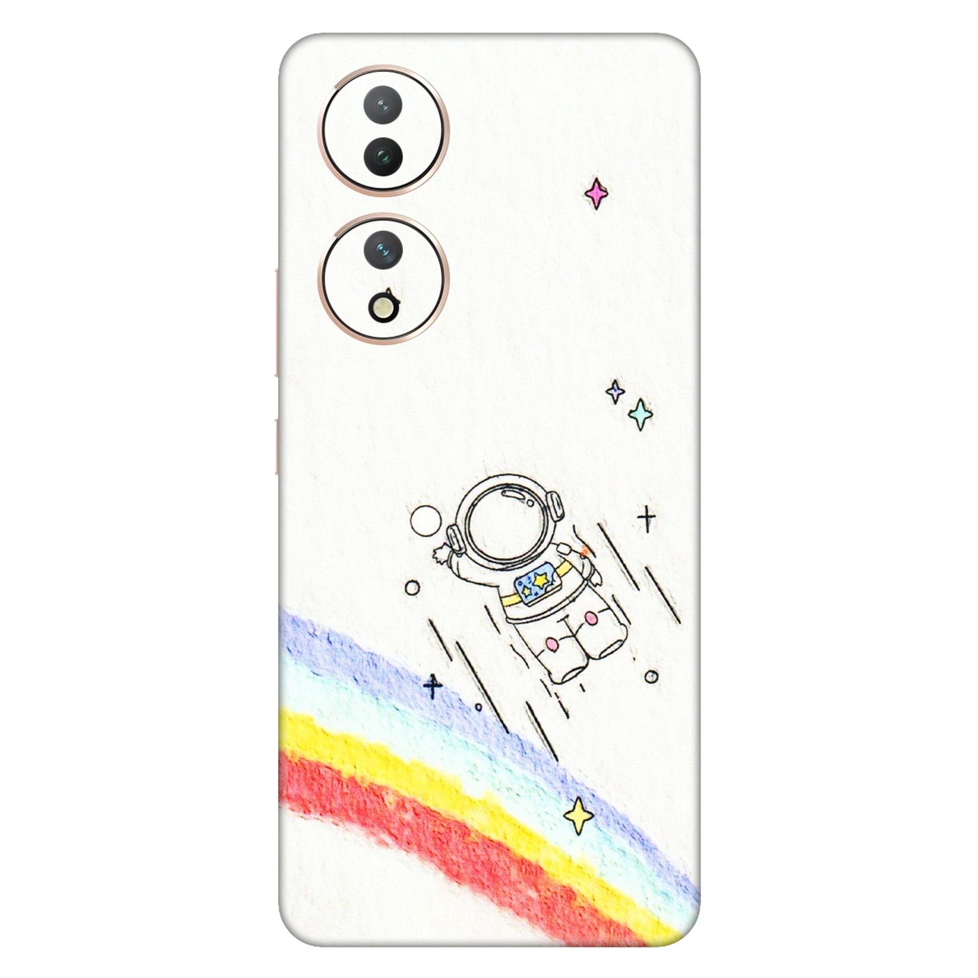 VIVO Y Series Phone Skins (All Models) - Milkyway Astronaut - 3D Embossed Finish (L-110) Vivo Y100 (5G)