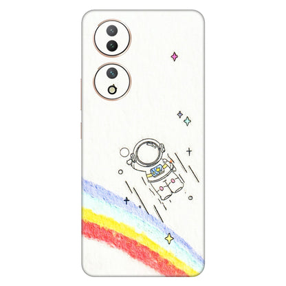 VIVO Y Series Phone Skins (All Models) - Milkyway Astronaut - 3D Embossed Finish (L-110) Vivo Y100 (5G)