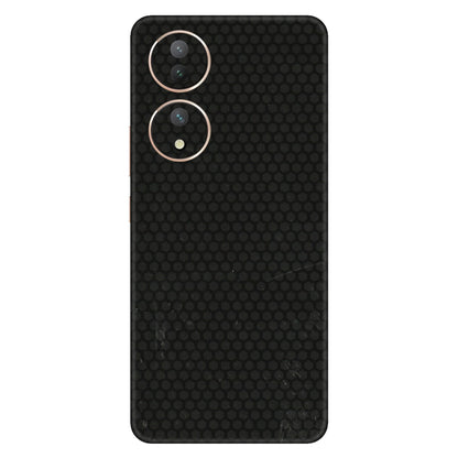 VIVO Y Series Phone Skins (All Models) - Black honeycomb - 3D Embossed Finish (L-114) Vivo Y100 (5G)