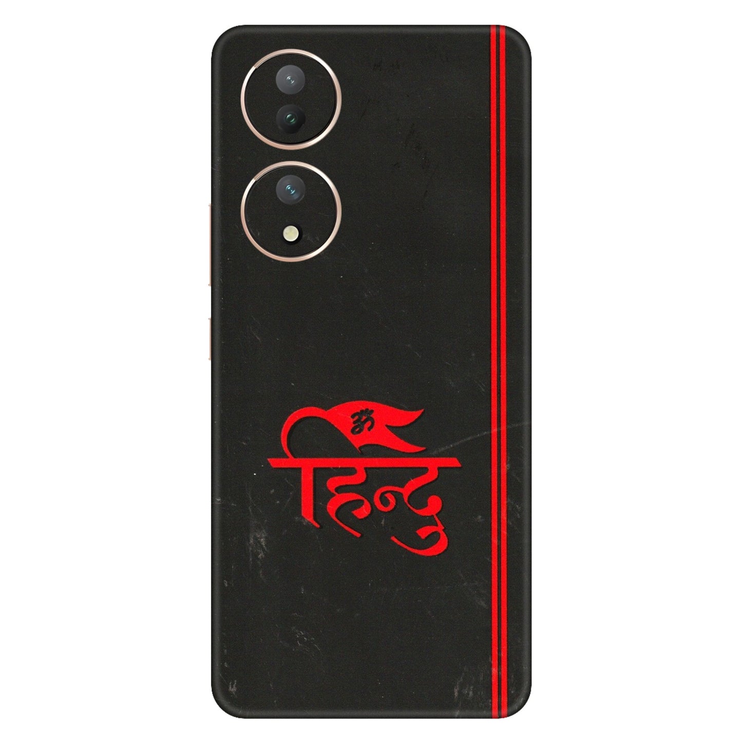 VIVO Y Series Phone Skins (All Models) - Hindu Black - 3D Embossed Finish (L-153) Vivo Y100 (5G)