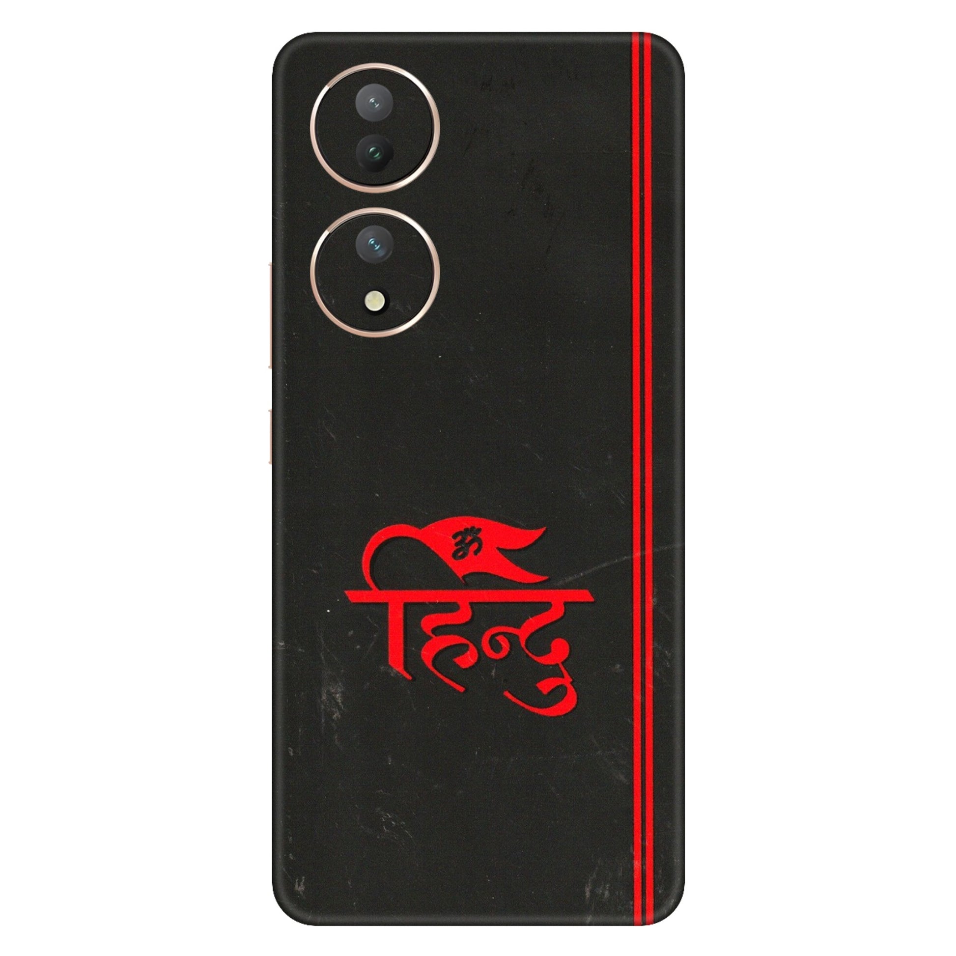 VIVO Y Series Phone Skins (All Models) - Hindu Black - 3D Embossed Finish (L-153) Vivo Y100 (5G)