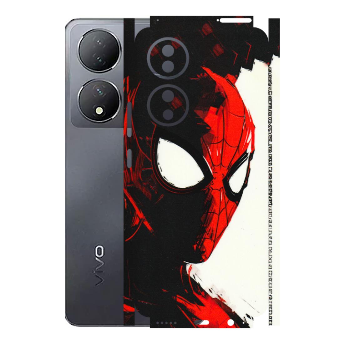 VIVO Y Series Phone Skins (All Models) - Spiderman Killer Face - 3D Embossed Finish (L-17) Vivo Y100 (5G)