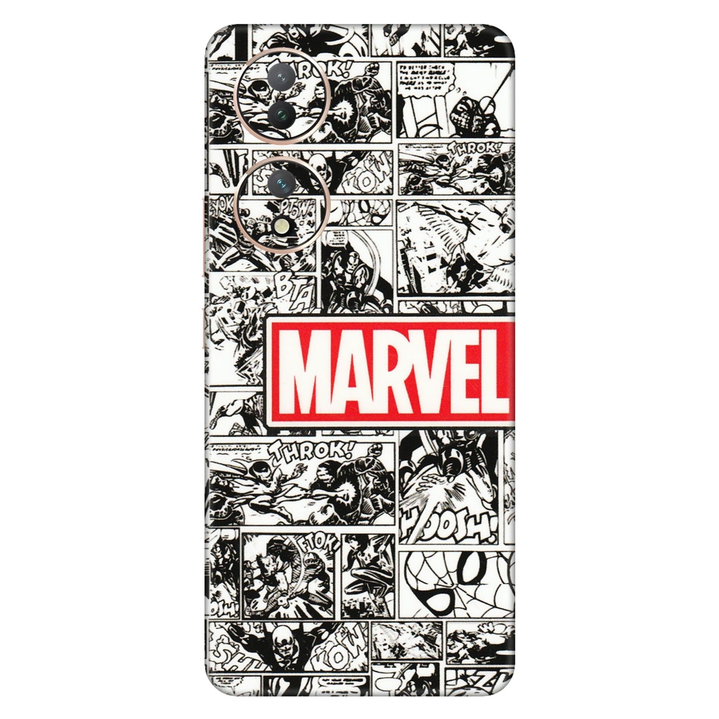 VIVO Y Series Phone Skins (All Models) - Marvel Comic - 3D Embossed Finish (L-171) Vivo Y100 (5G)