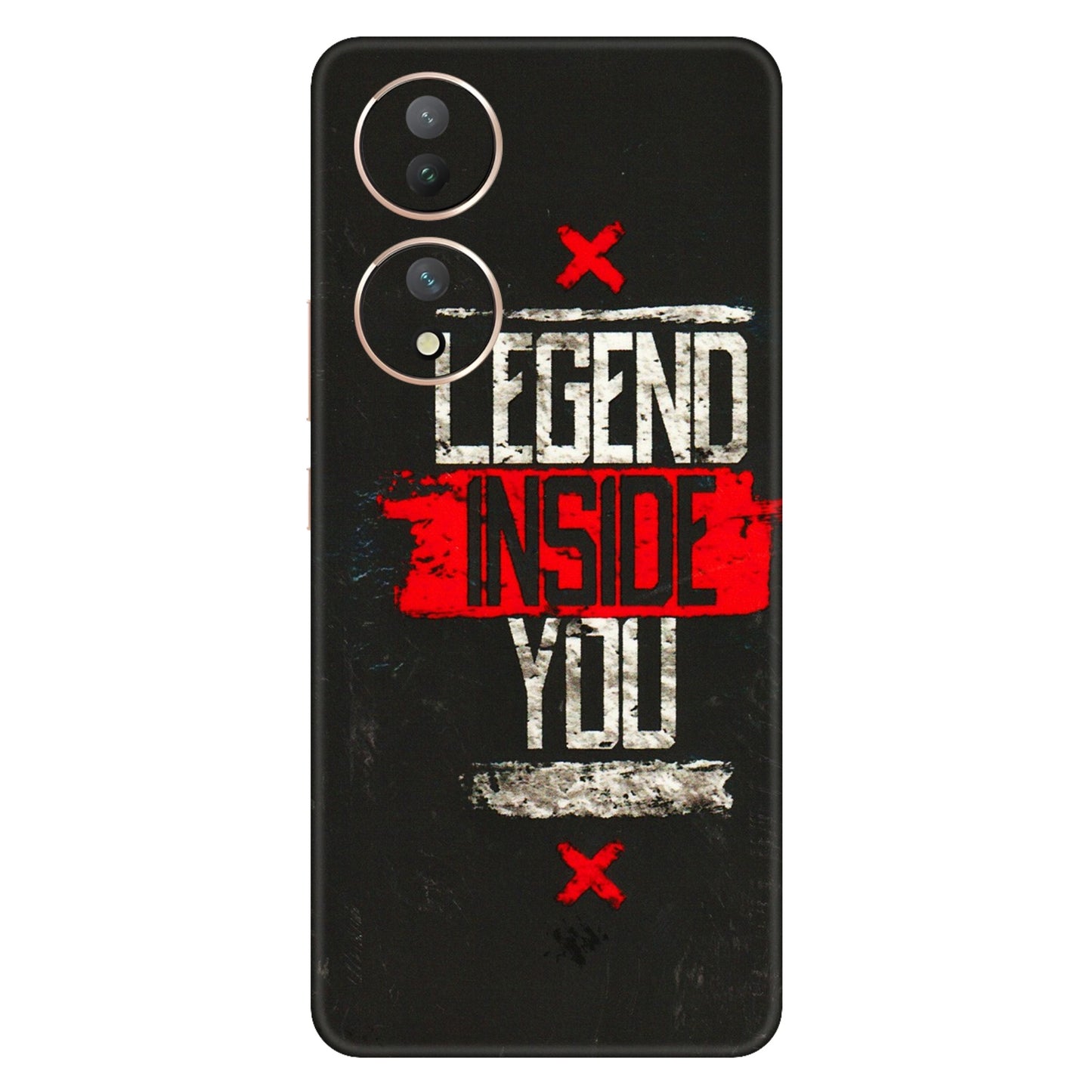 VIVO Y Series Phone Skins (All Models) - Legend Inside You - 3D Embossed Finish (L-186) Vivo Y100 (5G)