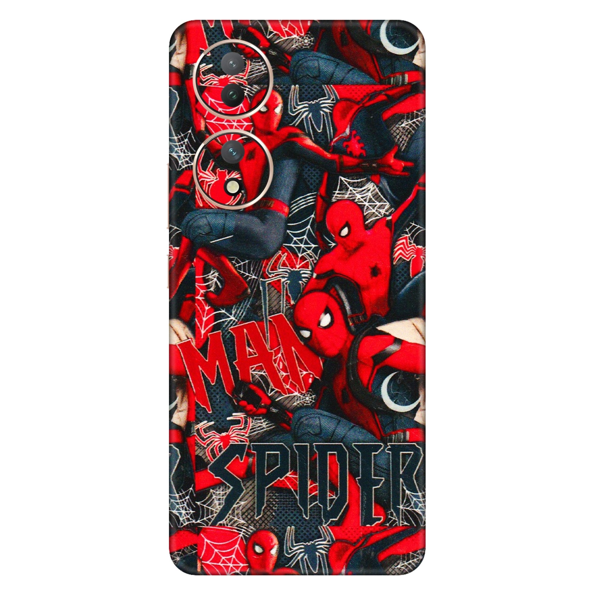 VIVO Y Series Phone Skins (All Models) - SpiderMan Cool - 3D Embossed Finish (L-188) Vivo Y100 (5G)