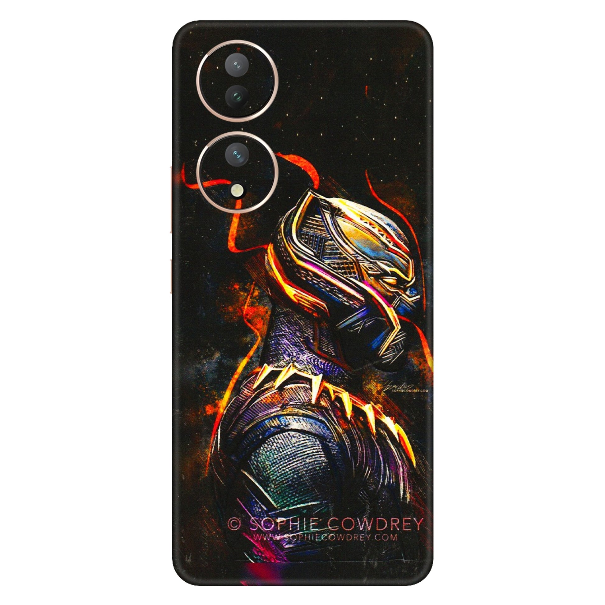 VIVO Y Series Phone Skins (All Models) - Black Panther - 3D Embossed Finish (L-190) Vivo Y100 (5G)