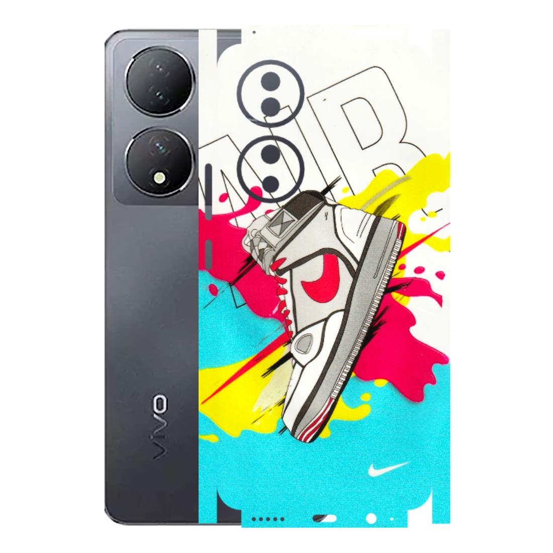VIVO Y Series Phone Skins (All Models) - Sneaker - 3D Embossed Finish (L-207) Vivo Y100 (5G)
