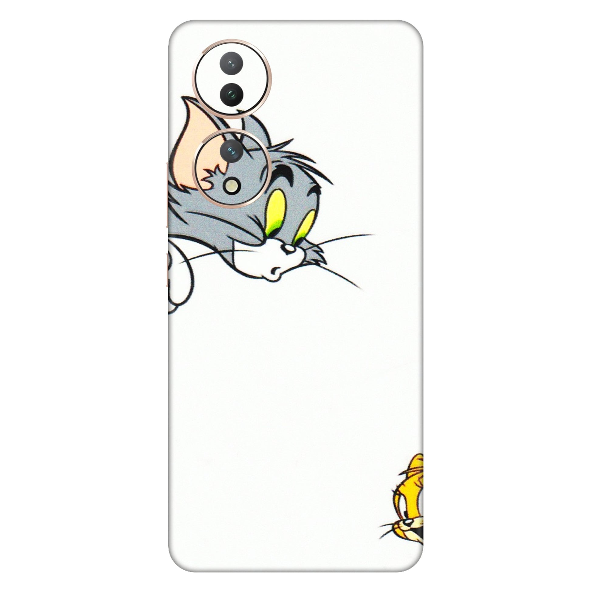 VIVO Y Series Phone Skins (All Models) - Cute Tom And Jerry - 3D Embossed Finish (L-220) Vivo Y100 (5G)