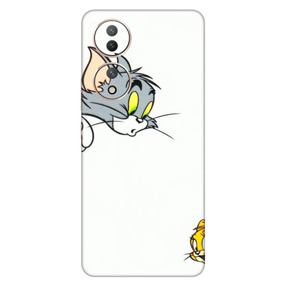 VIVO Y Series Phone Skins (All Models) - Cute Tom And Jerry - 3D Embossed Finish (L-220) Vivo Y100 (5G)