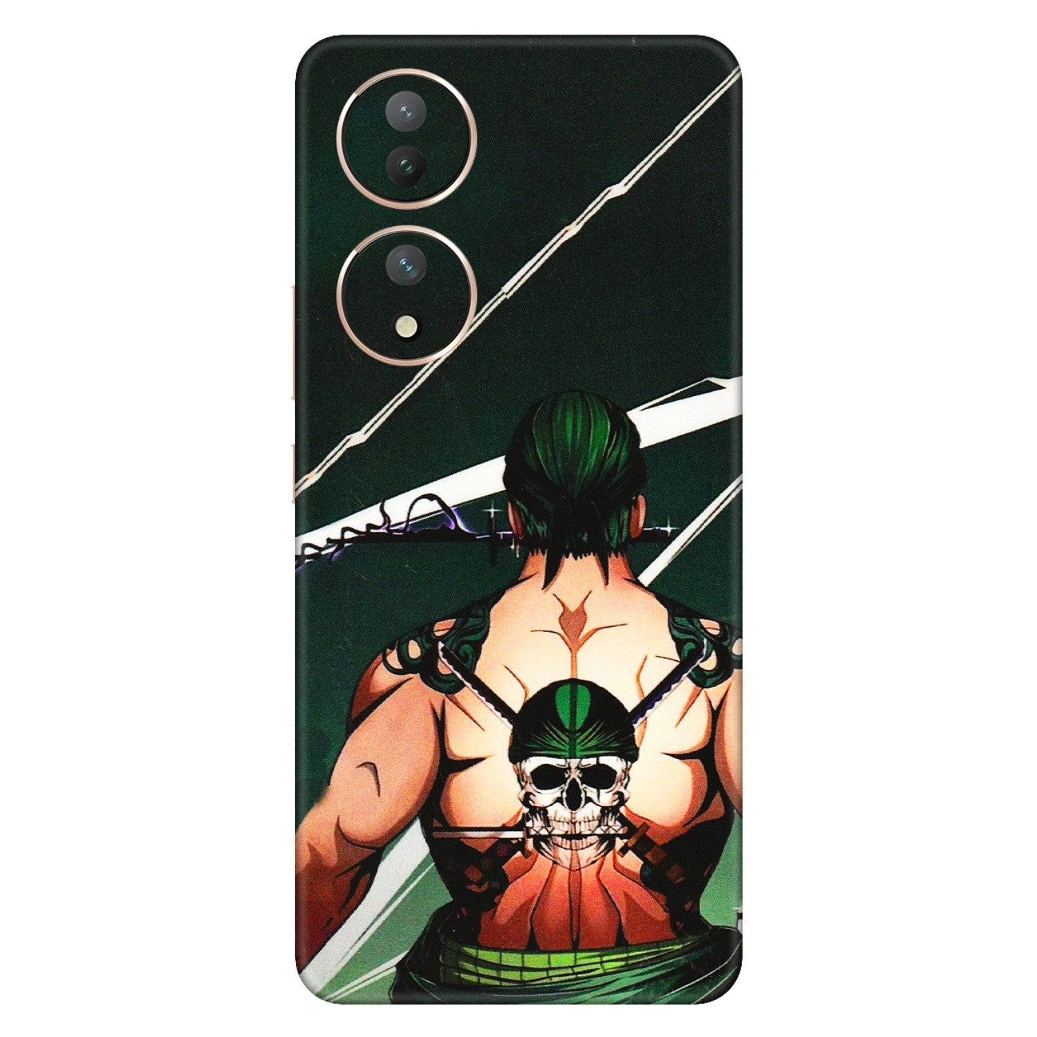 VIVO Y Series Phone Skins (All Models) - Zoro Anime - 3D Embossed Finish (L-23) Vivo Y100 (5G)