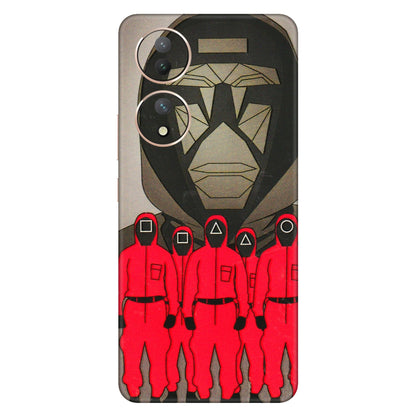 VIVO Y Series Phone Skins (All Models) - Squid Game Hero - 3D Embossed Finish (L-245) Vivo Y100 (5G)