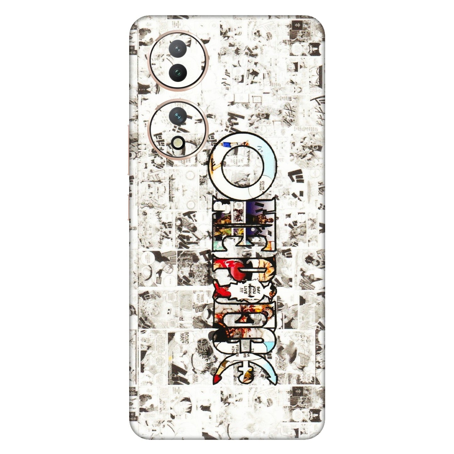 VIVO Y Series Phone Skins (All Models) - One Piece Manga - 3D Embossed Finish (L-26) Vivo Y100 (5G)
