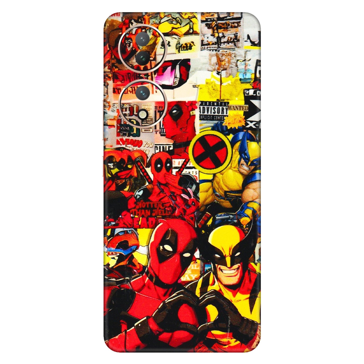 VIVO Y Series Phone Skins (All Models) - Spidy Wolverine - 3D Embossed Finish (L-310) Vivo Y100 (5G)