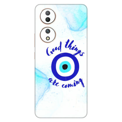 VIVO Y Series Phone Skins (All Models) - Evil Eye Good Things Are Coming - 3D Embossed Finish (L-322) Vivo Y100 (5G)