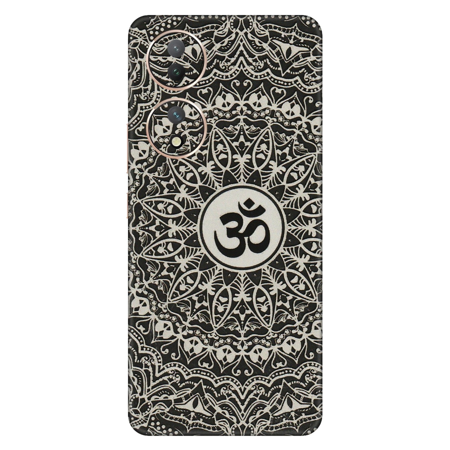 VIVO Y Series Phone Skins (All Models) - Aum Elegant Mandala - 3D Embossed Finish (L-62) Vivo Y100 (5G)