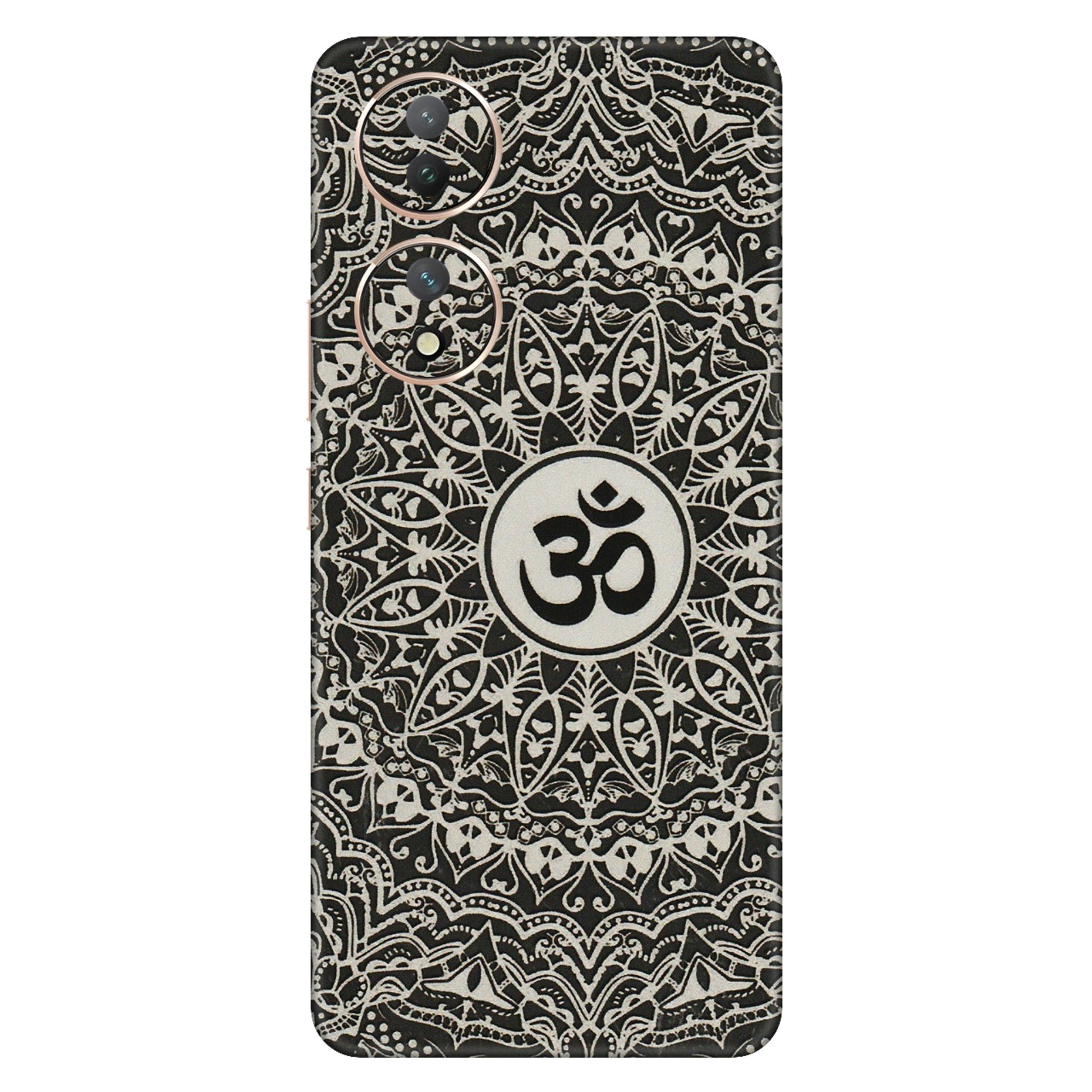 VIVO Y Series Phone Skins (All Models) - Aum Elegant Mandala - 3D Embossed Finish (L-62) Vivo Y100 (5G)