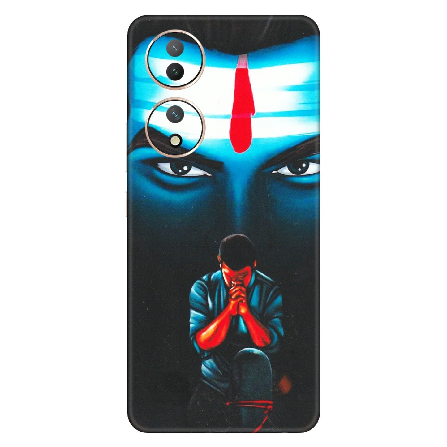 VIVO Y Series Phone Skins (All Models) - Mahakal Bhakt - Matte Finish (M-112) Vivo Y100 (5G)
