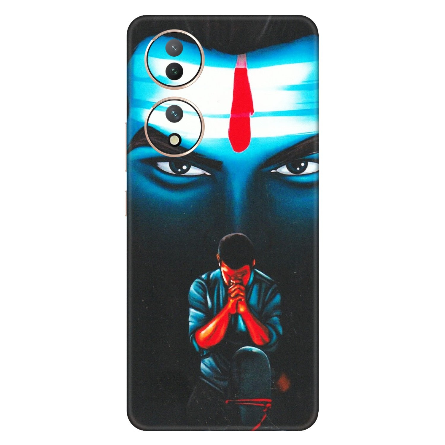 VIVO Y Series Phone Skins (All Models) - Mahakal Bhakt - Matte Finish (M-112) Vivo Y100 (5G)