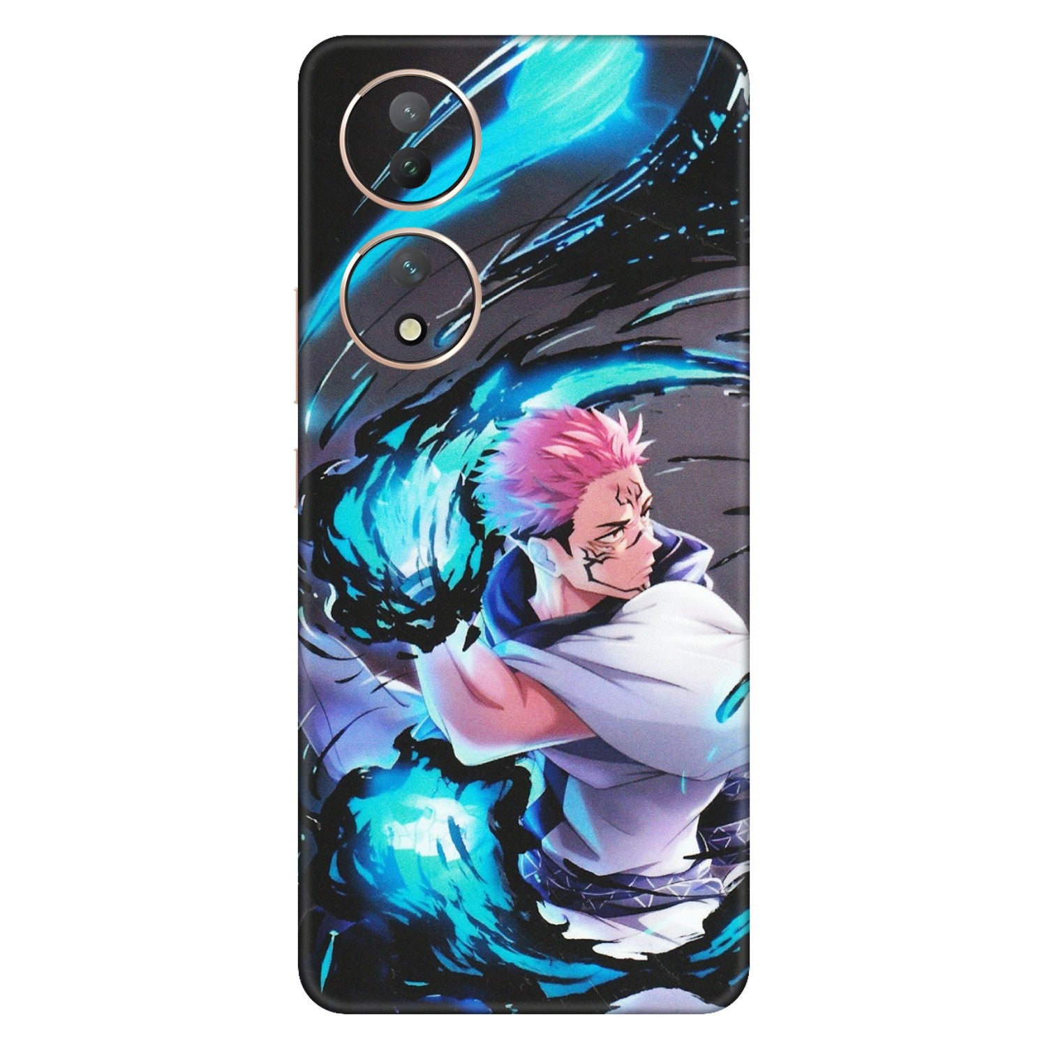 VIVO Y Series Phone Skins (All Models) - New Jujutsu Kaisen Grey Blue Anime - Matte Finish (M-127) Vivo Y100 (5G)