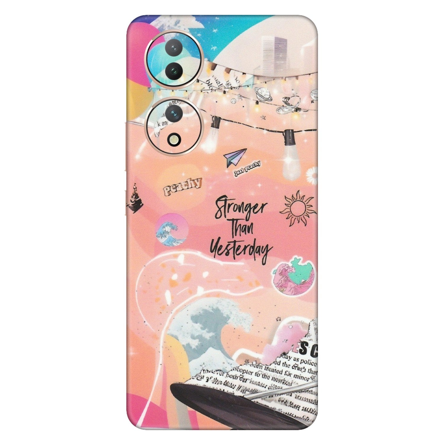 VIVO Y Series Phone Skins (All Models) - Stronger Then Yesterday - Matte Finish (M-128) Vivo Y100 (5G)