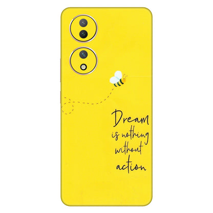 VIVO Y Series Phone Skins (All Models) - Dream Is Nothing Without Action - Matte Finish (M-138) Vivo Y100 (5G)