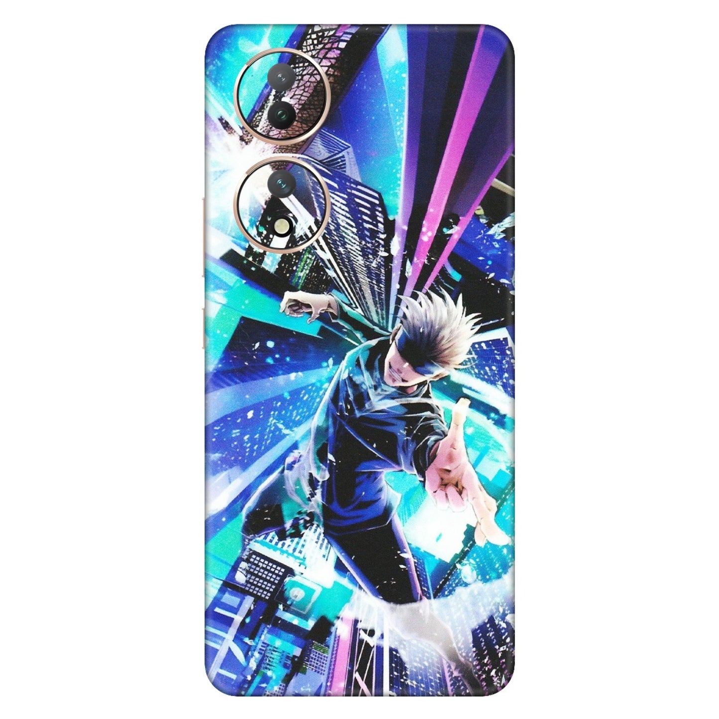 VIVO Y Series Phone Skins (All Models) - Manga Action Jujustu Kaisen Anime - Matte Finish (M-155) Vivo Y100 (5G)