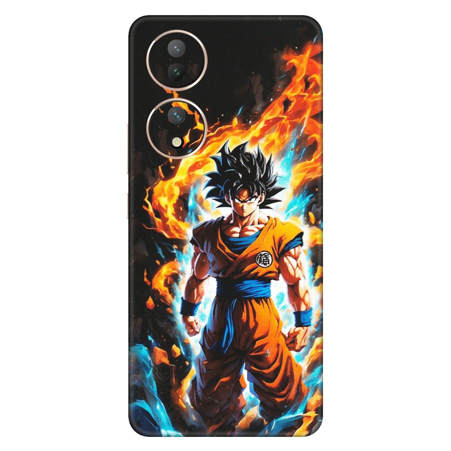 VIVO Y Series Phone Skins (All Models) - Goku Transformation Anime - Matte Finish (M-159) Vivo Y100 (5G)