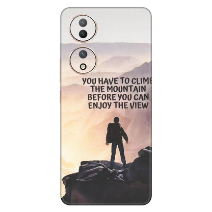 VIVO Y Series Phone Skins (All Models) - Motivational Hiking Mountain - Matte Finish (M-28)