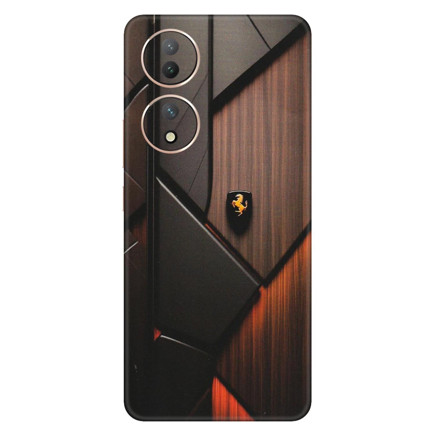 VIVO Y Series Phone Skins (All Models) - Lambo Beauty Wood Pattern Sober - Matte Finish (M-51) Vivo Y100 (5G)
