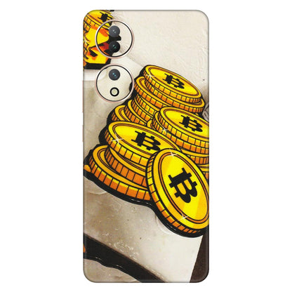 VIVO Y Series Phone Skins (All Models) - Billionaire Bitcoin Collection - Matte Finish (M-92) Vivo Y100 (5G)
