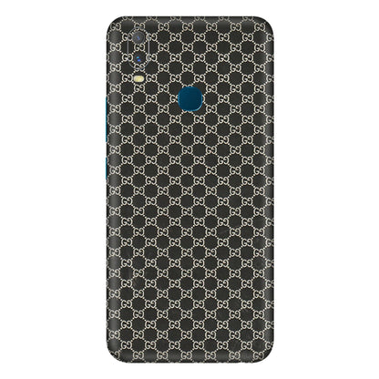 VIVO Y Series Phone Skins (All Models) - Black G Print - 3D Embossed Finish (L-109) Vivo Y11