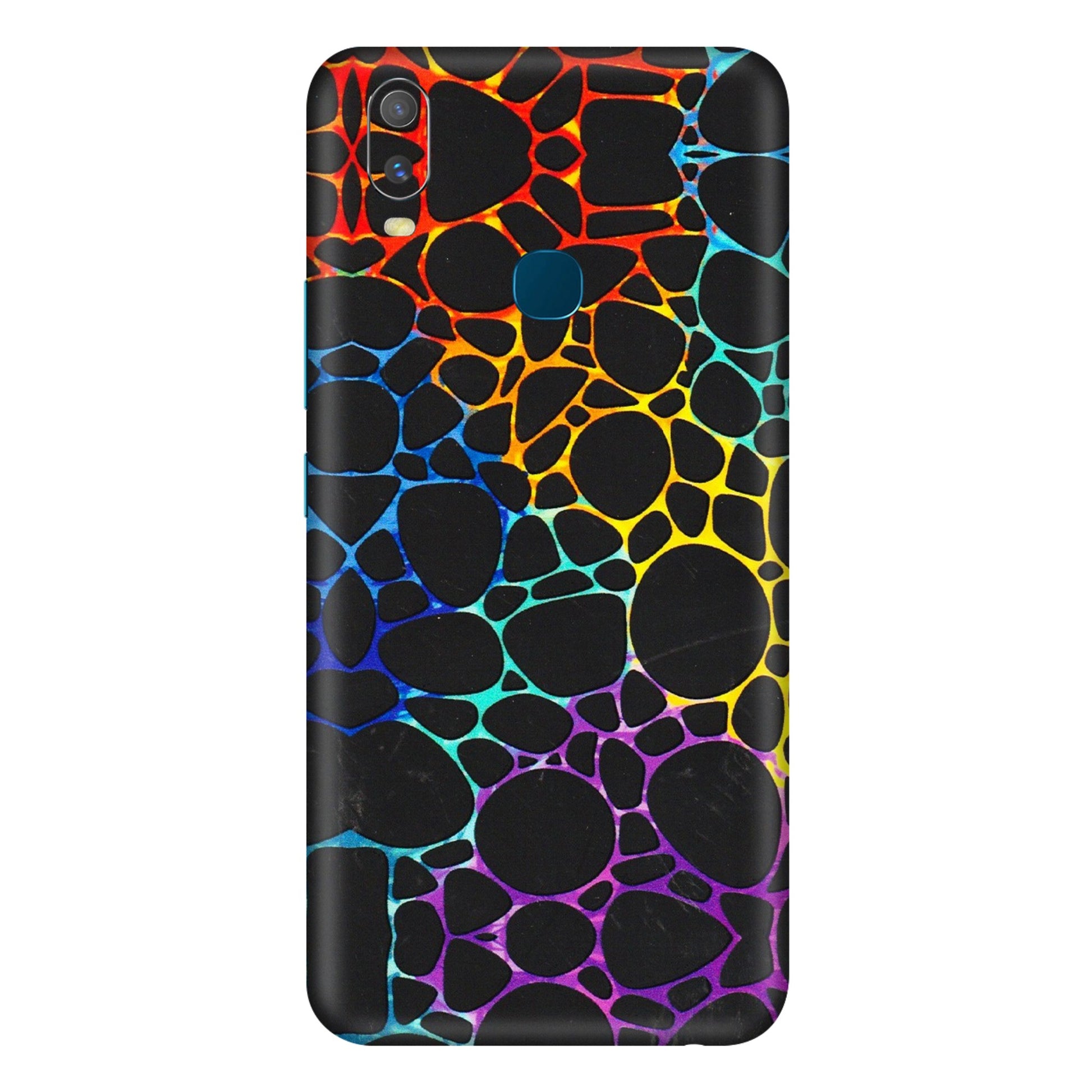 VIVO Y Series Phone Skins (All Models) - Abstract Art MultiColour - 3D Embossed Finish (L-133) Vivo Y11