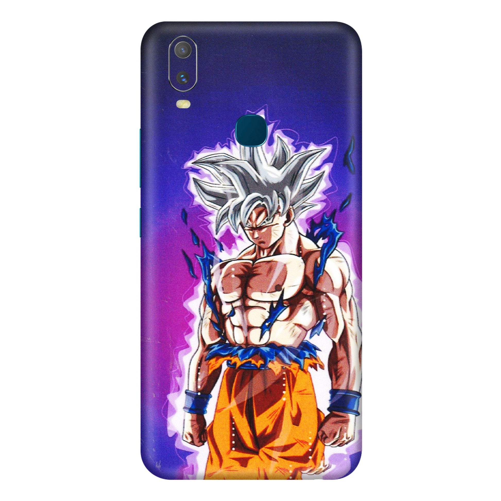 VIVO Y Series Phone Skins (All Models) - Goku Purple Anime - 3D Embossed Finish (L-147) Vivo Y11