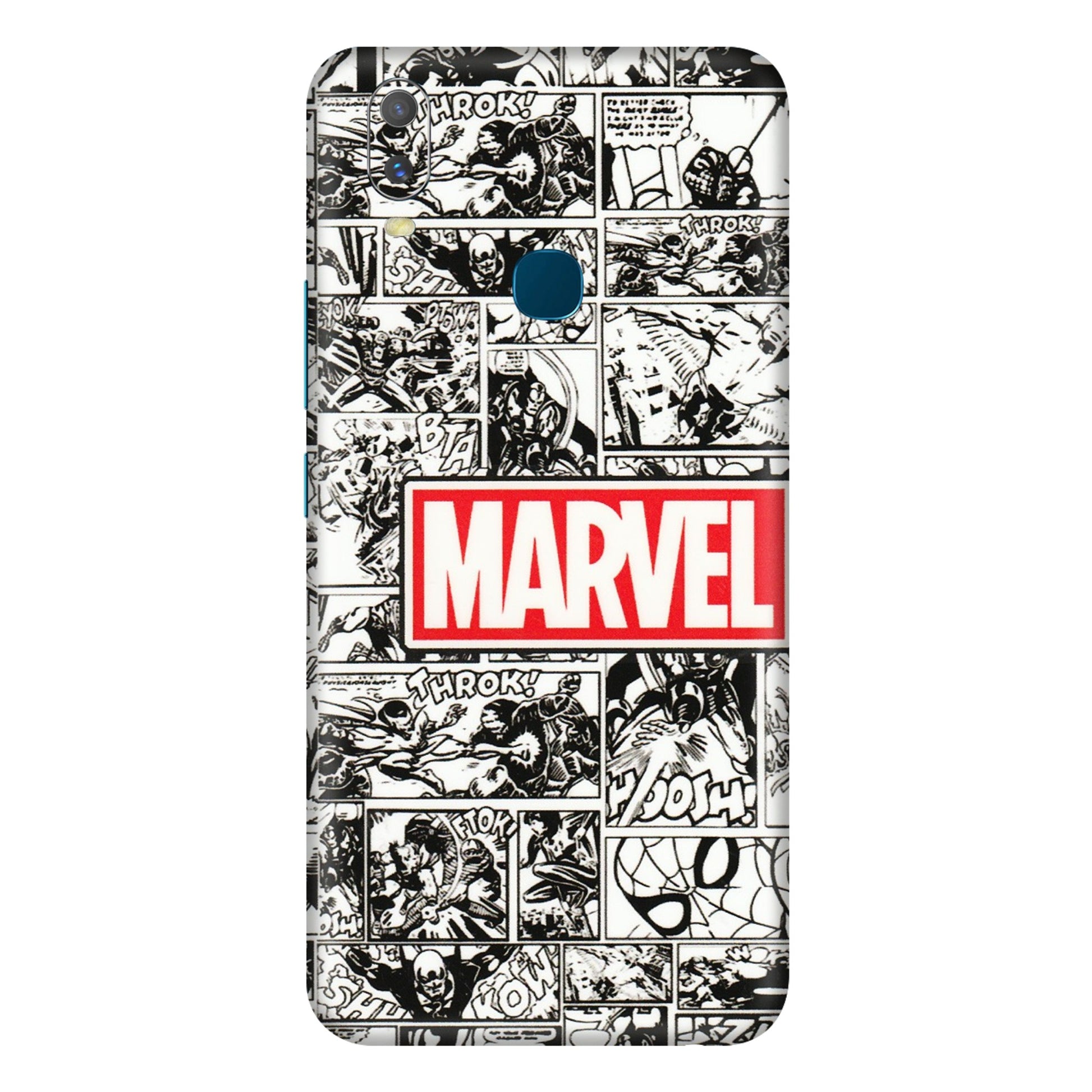 VIVO Y Series Phone Skins (All Models) - Marvel Comic - 3D Embossed Finish (L-171) Vivo Y11