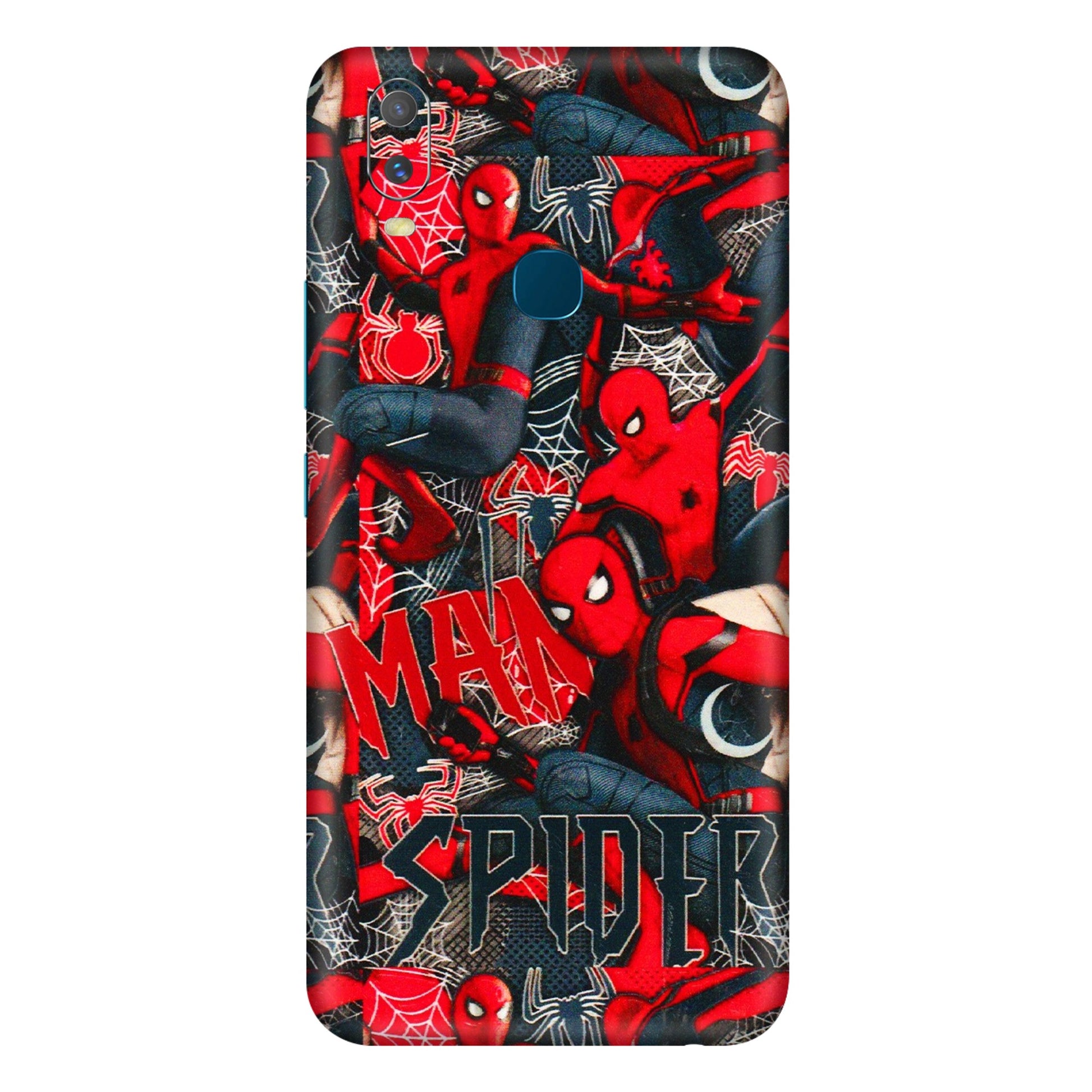VIVO Y Series Phone Skins (All Models) - SpiderMan Cool - 3D Embossed Finish (L-188) Vivo Y11