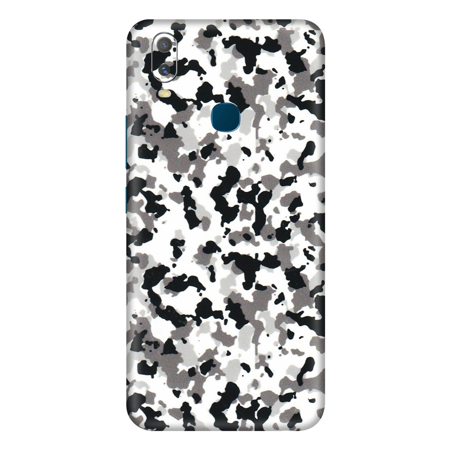 VIVO Y Series Phone Skins (All Models) - White Black Camouflage - 3D Embossed Finish (L-18) Vivo Y11