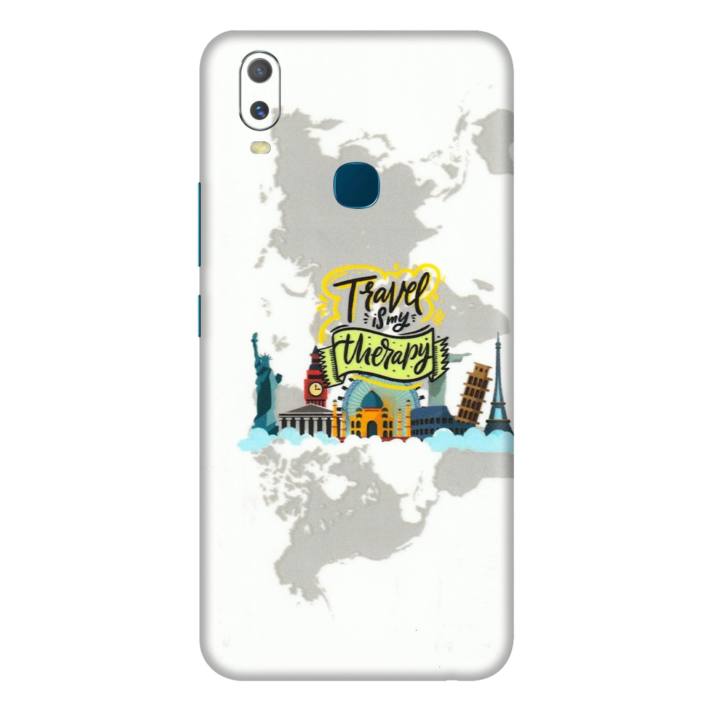 VIVO Y Series Phone Skins (All Models) - Travel Therapy - 3D Embossed Finish (L-199) Vivo Y11