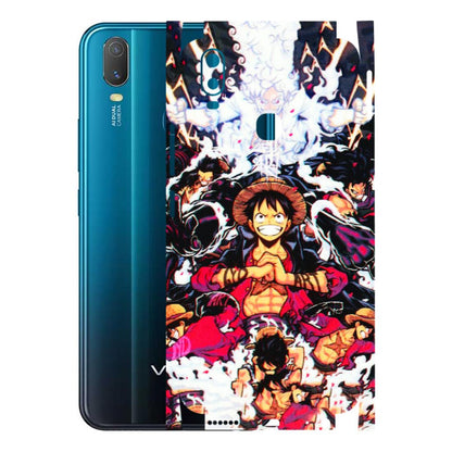 VIVO Y Series Phone Skins (All Models) - Luffy Anime Character - 3D Embossed Finish (L-203) Vivo Y11
