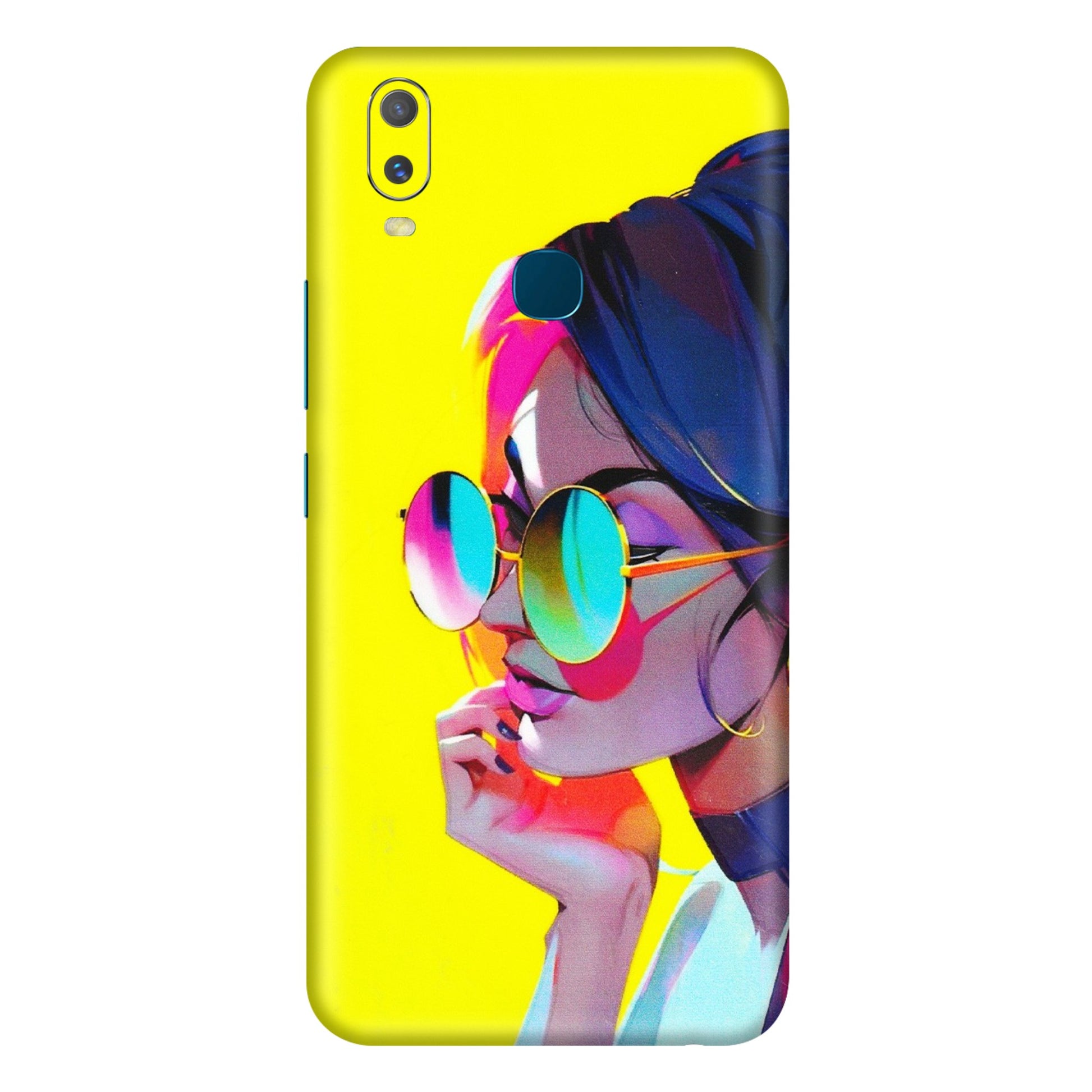 VIVO Y Series Phone Skins (All Models) - Bold Stylish Girl - 3D Embossed Finish (L-222) Vivo Y11