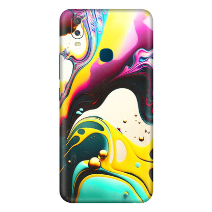 VIVO Y Series Phone Skins (All Models) - Multicolor Abstract pattern - 3D Embossed Finish (L-254) Vivo Y11
