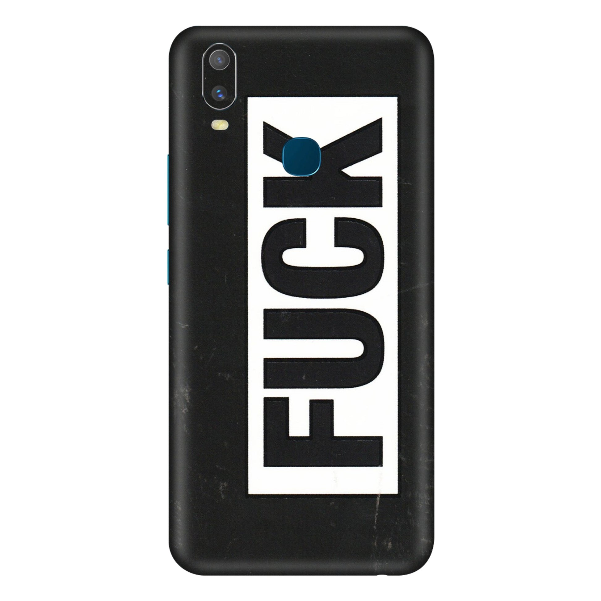 VIVO Y Series Phone Skins (All Models) - The F Word - 3D Embossed Finish (L-255) Vivo Y11
